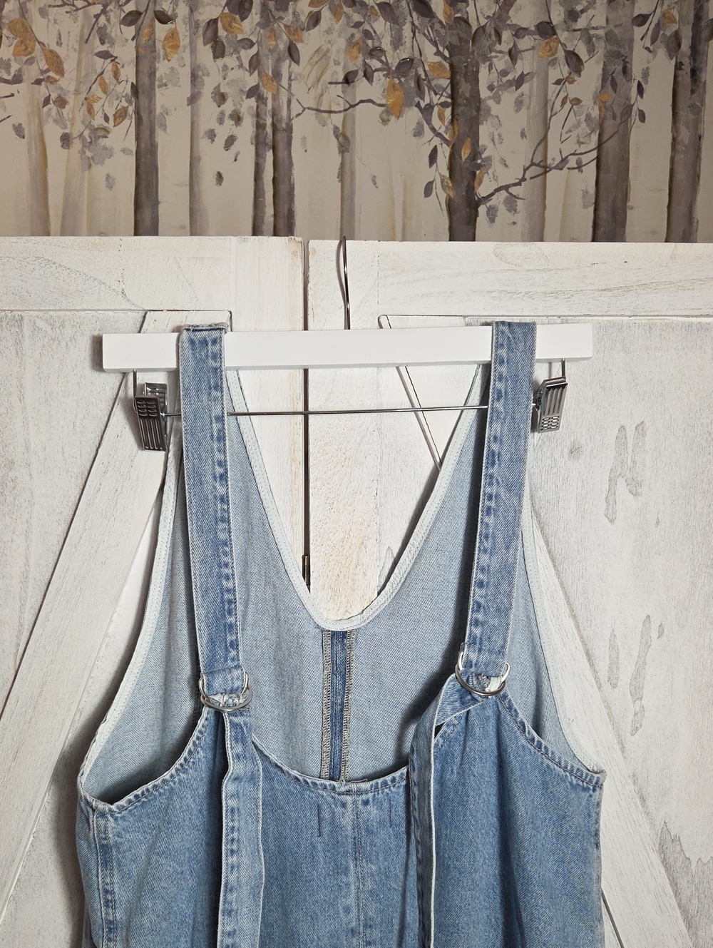 We The Free 100% Cotton Capri Overalls Size S - Picture 8 of 13